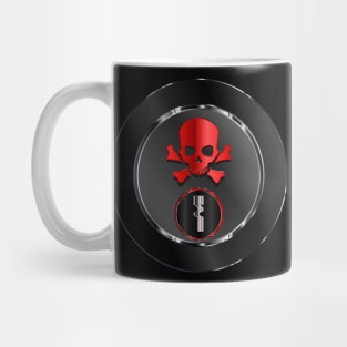 Access Denied Abandon All Hope Death Lock Mug